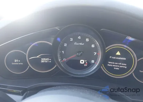 2019 Porsche Cayenne Turbo z USA, uszkodzony, nr VIN WP1AF2AY2KDA80902